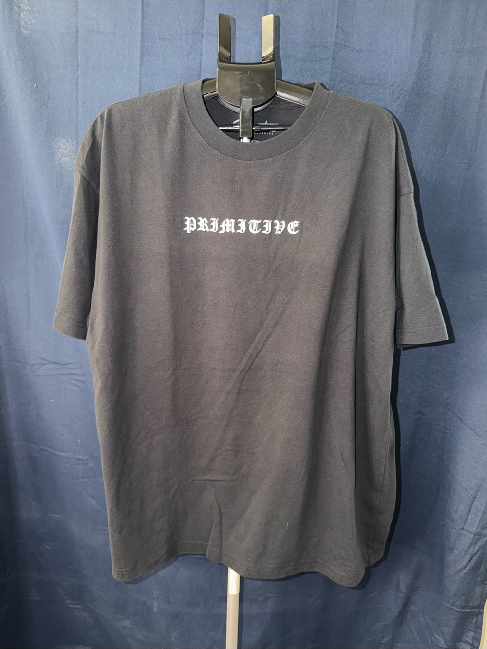 Primitive Skateboarding Gothic Logo Tee Black 2XL